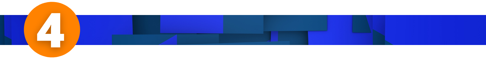4 with banner